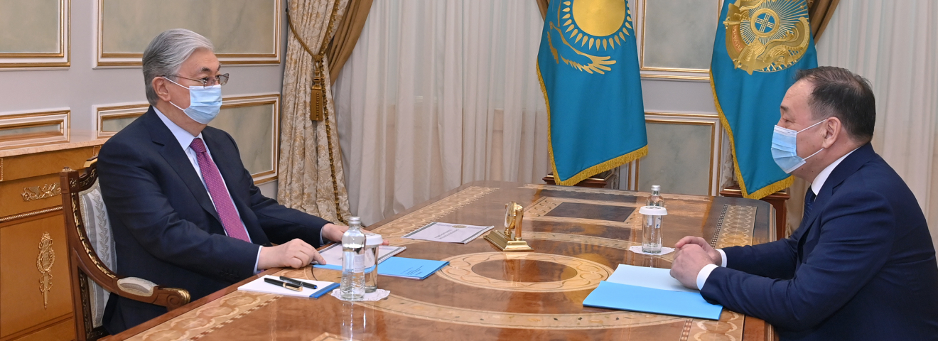 Тоғжанов Президентке халықтың табысын арттыру барысы туралы есеп берді