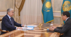 Президентке Алматыдағы нөсер жауынға арналған кәріз жүйесін жаңғырту бағдарламасы таныстырылды