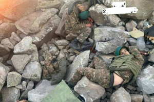 Әзірбайжан әскері көзін жойған армян сарбаздарының фотолары тарады