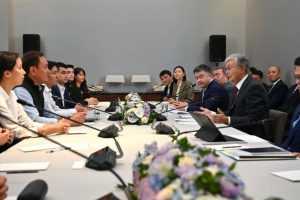 Президент Нью-Йоркте әлем компанияларында жұмыс істеп жатқан қазақстандықтармен кездесті