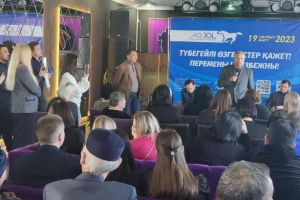 Азат Перуашев бастаған «Ақ жол» демократиялық партиясының үгіт-насихат тобы Қарағанды облысына барды