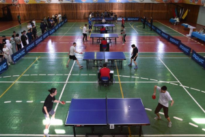 ҚазҰУ-да жоғары оқу орындары арасында үстел теннисінен республикалық турнир өтті