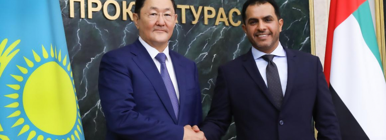 ҚР Бас Прокуроры Біріккен Араб Әмірліктерінің Әділет министрімен кездесті