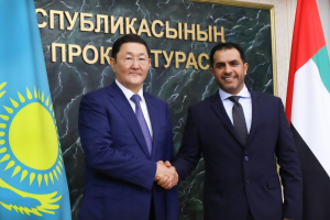 ҚР Бас Прокуроры Біріккен Араб Әмірліктерінің Әділет министрімен кездесті