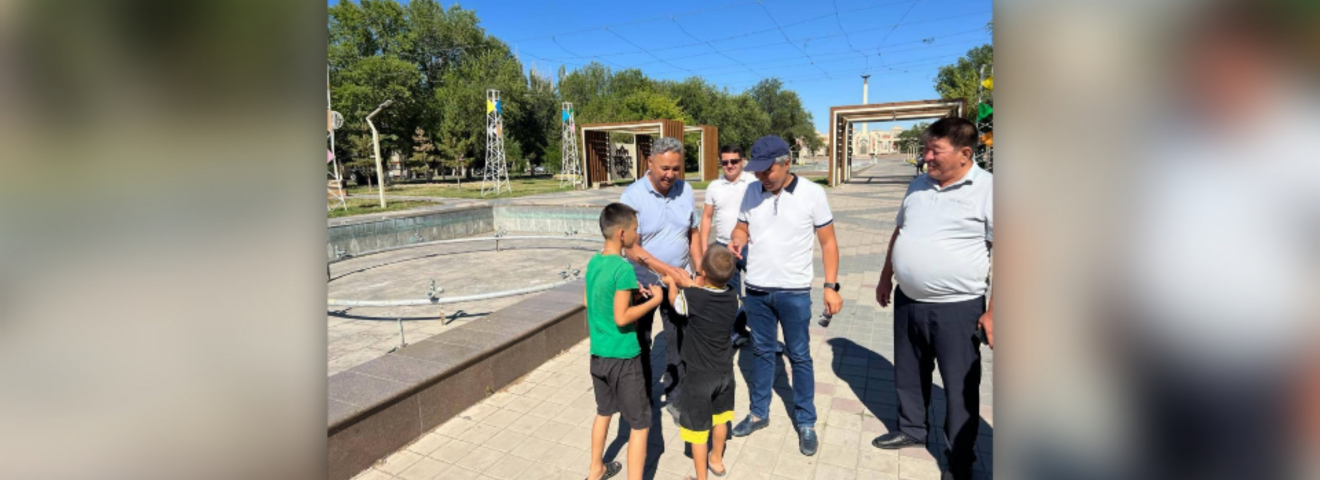 Балалардың тілегі орындалды: «Ақ жол» сынынан кейін Тараздағы субұрқақтар қосылды