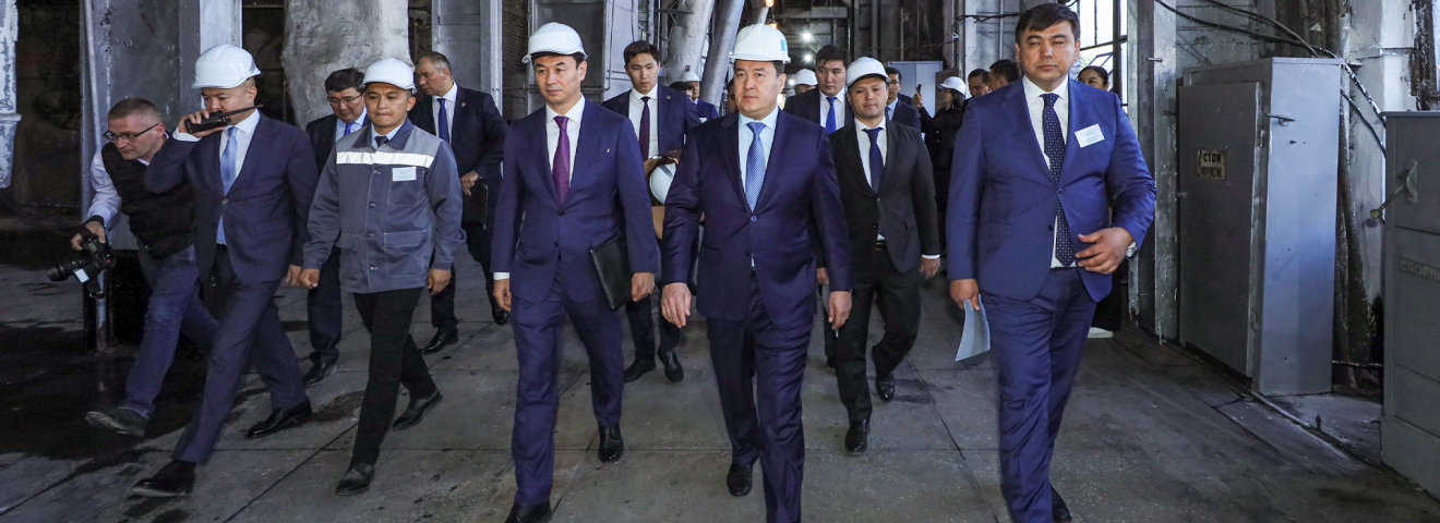 Кентау ЖЭО-сын күрделі жөндеу: Әлихан Смайылов жүргізіліп жатқан жұмыс барысымен танысты