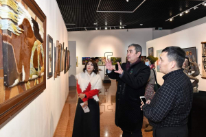 Ұлттық музейде Суретшілер одағының мерейтойлық көрмесі ашылды