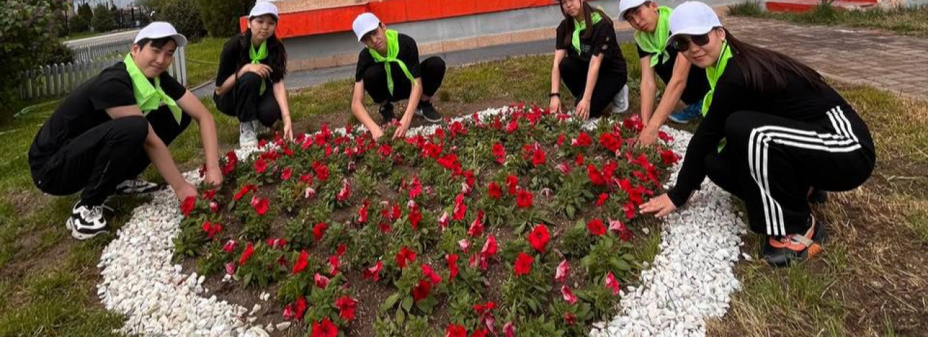 «Мектеп ауласының оазисі» ландшафт дизайны фестивалі өтті