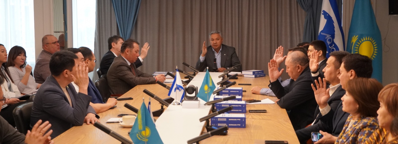 Батырбек Әшірбаев Шымкент қалалық филиалының төрағасы болып сайланды