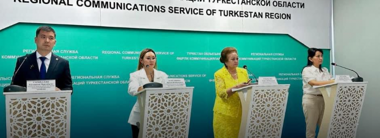 ТҮРКІСТАН ОБЛЫСЫНДА ЖЫЛ БАСЫНАН БЕРІ 21 МЫҢҒА ЖУЫҚ СӘБИ ДҮНИЕГЕ КЕЛГЕН