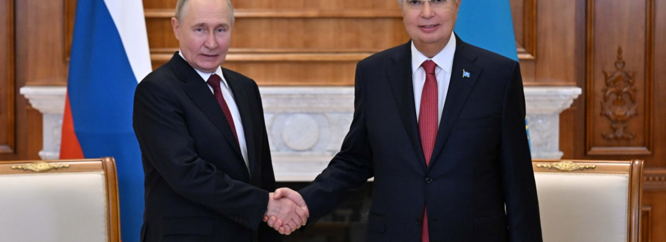 Мемлекет басшысы Қасым-Жомарт Тоқаев Ресей Президенті Владимир Путинмен кездесу өткізді