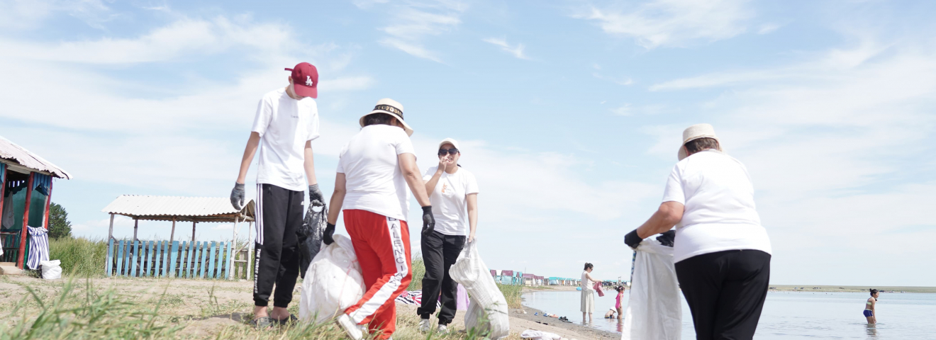 «Таза Қазақстан» акциясы аясында Абай облысында ауқымды тазалық жұмыстары жүргізілуде