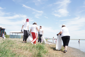 «Таза Қазақстан» акциясы аясында Абай облысында ауқымды тазалық жұмыстары жүргізілуде