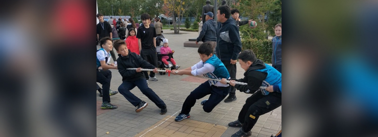 Астанада ұлттық ойындардан отбасылық жарыс өтті