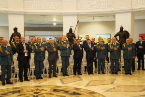 Отан қорғаушы күніне орай алғашқы әскери және технологиялық дайындық пәні мұғалімдері марапатталды