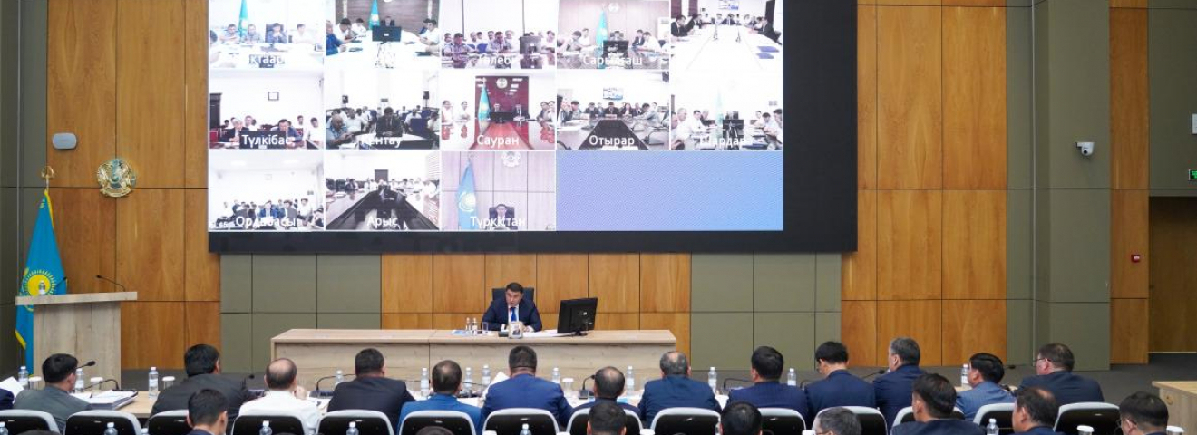ТҮРКІСТАН ОБЛЫСЫ 6 АЙ НӘТИЖЕСІНДЕ МАКРОЭКОНОМИКАЛЫҚ КӨРСЕТКІШТЕР БОЙЫНША БІРІНШІ ОРЫНҒА ШЫҚТЫ