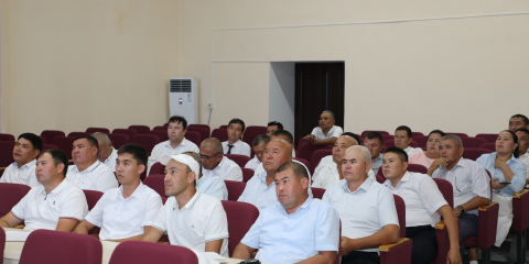 МАҚТААРАЛДА САЛЫҚТЫҚ ТӘРТІПТІ КҮШЕЙТУ МӘСЕЛЕЛЕРІ ТАЛҚЫЛАНДЫ
