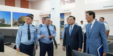 Түркістанда балалардың қауіпсіздігі үшжақты жоспар аясында күшейтілуде