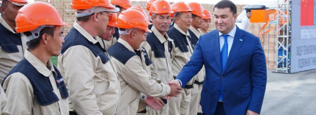 Ордабасы ауданында заманауи қыш зауыты іске қосылды