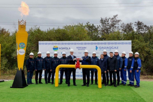 Мемлекет басшысы телекөпір арқылы Қосшы қаласын табиғи газға қосу рәсіміне қатысты