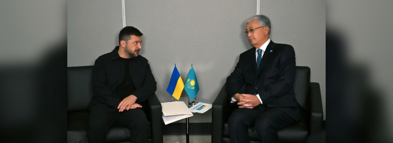 Қасым-Жомарт Тоқаев Украина Президентімен кездесу өткізді