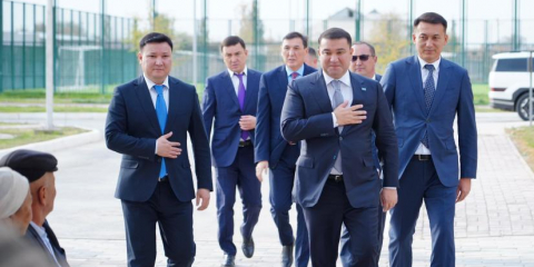 Түркістан облысында жаңа мектеп ашылды