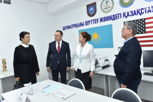 Қазақстан – АҚШ ынтымақтастығындағы жаңа цитоматрицалық ғылыми орталық ҚазҰУ қабырғасында ашылды