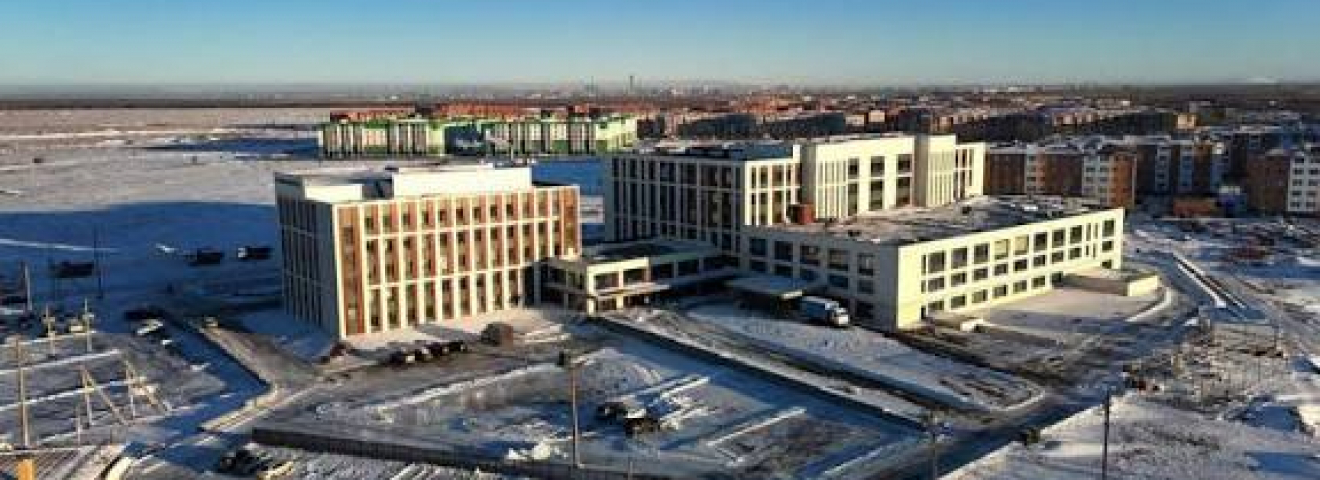 Ақмола облысы Қосшы қаласында бір ауысымда 1000 адамды қабылдауға арналған емхана ашылды