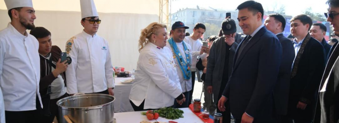 ШЫМКЕНТТЕ НАУРЫЗ МЕРЕКЕСІ АЯСЫНДА «DAMDASTOUR» ХАЛЫҚАРАЛЫҚ ГАСТРОНОМИЯЛЫҚ ФЕСТИВАЛІ ӨТУДЕ