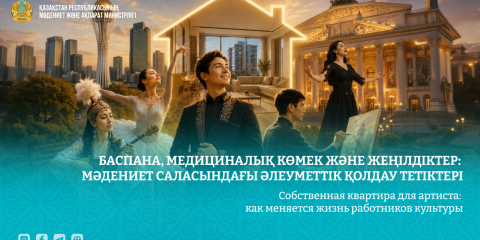 Баспана, медициналық көмек және жеңілдіктер: мәдениет саласындағы әлеуметтік қолдау тетіктері