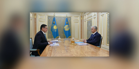 Абай облысының әкімі Президентке өңірдің экономикалық дамуы туралы есеп берді