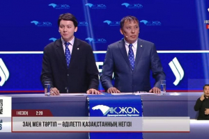 Бүгінгі дебатта "Ақ жол" оқ бойы озық болды - Айбар Олжаев