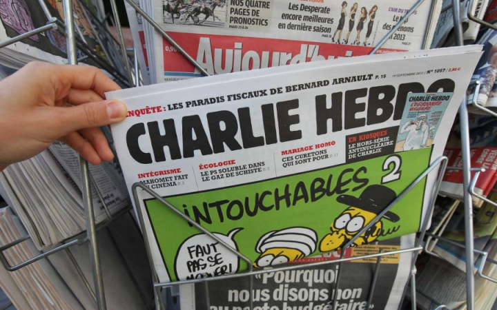 Charlie Hebdo Мұхаммед пайғамбардың карикатурасынан бас тартты