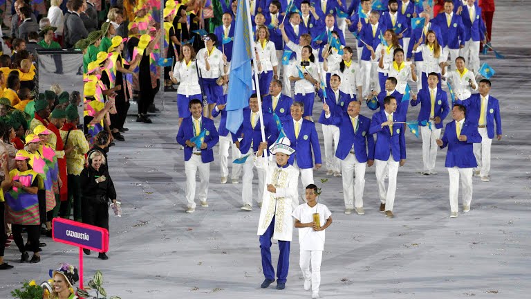 Арыстанбек Мұхамедиұлы Олимпиаданың ашылу салтанатына қатысты