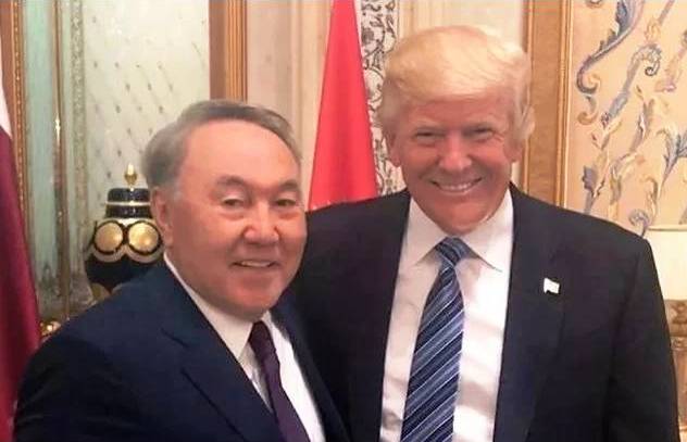 Назарбаев пен Трамптың бірге түскен суреті жарияланды