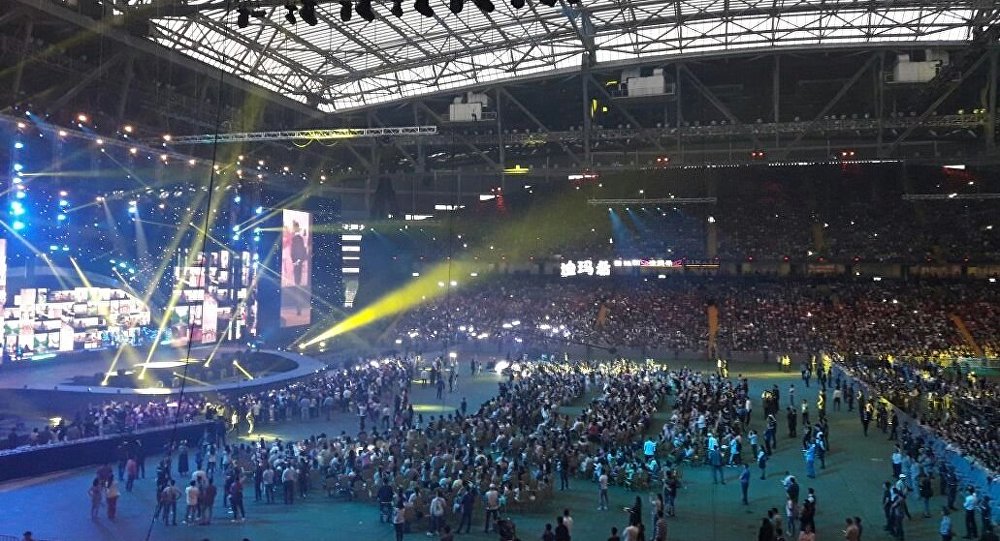 Димаштың Астанадағы алғашқы концертіне 30 мың көрермен жиналды