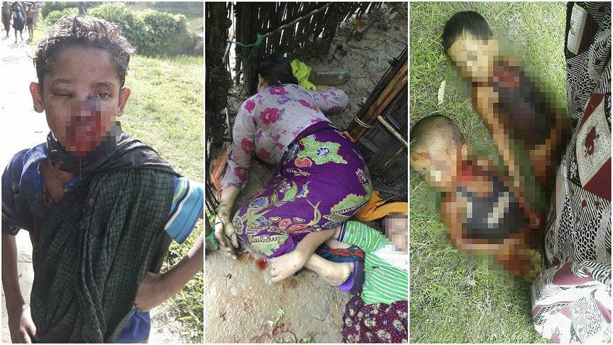 Геноцид: Мьянмада үкіметтік күш 500-ге жуық мұсылманды қырып тастады (ФОТО)