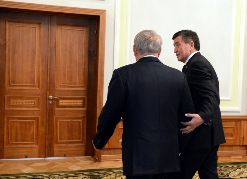 Назарбаев пен Жээнбековтың не туралы сөйлескені белгілі болды