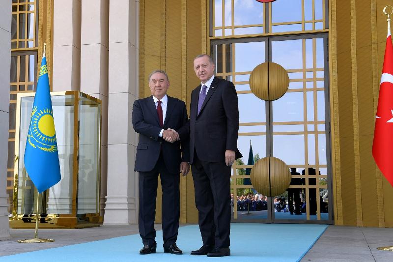 Нұрсұлтан Назарбаев Ердоғанмен кездесті