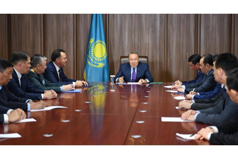 Назарбаев: Мемлекеттік күзет қауіп-қатерді тойтаруға әрдайым дайын болу керек