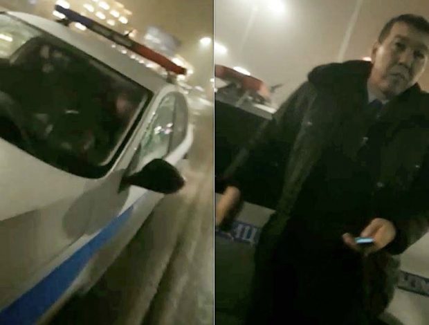 Таразда полиция подполковнигі даулы видеодан кейін қызметінен қуылды (видео)