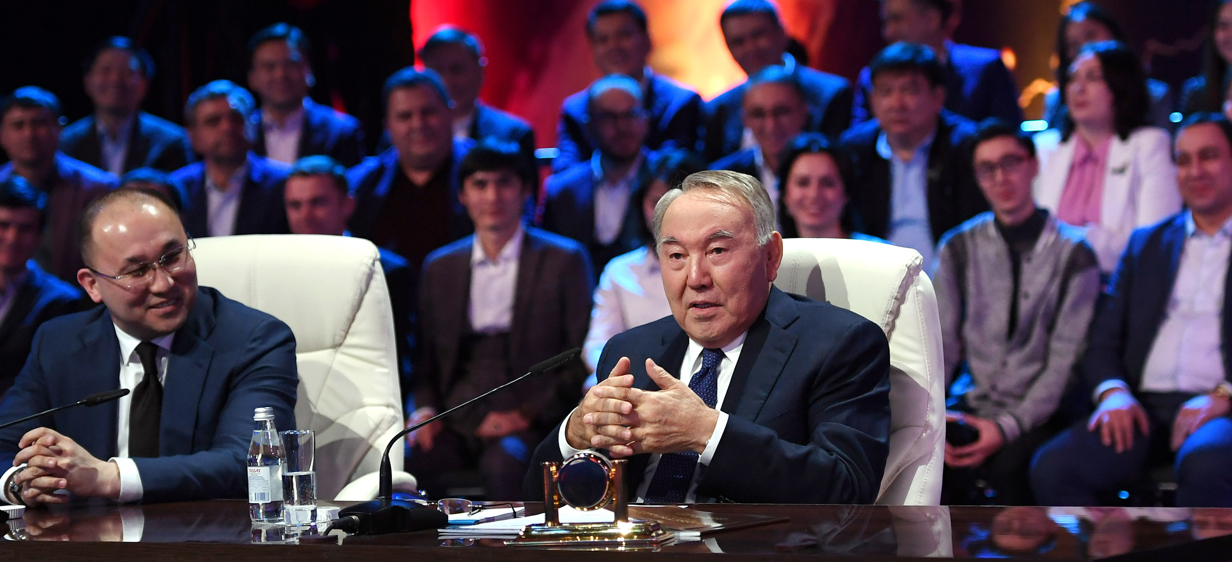 Назарбаев: Еңбектің арқасында жеткен жетістік адамды бақытты етеді