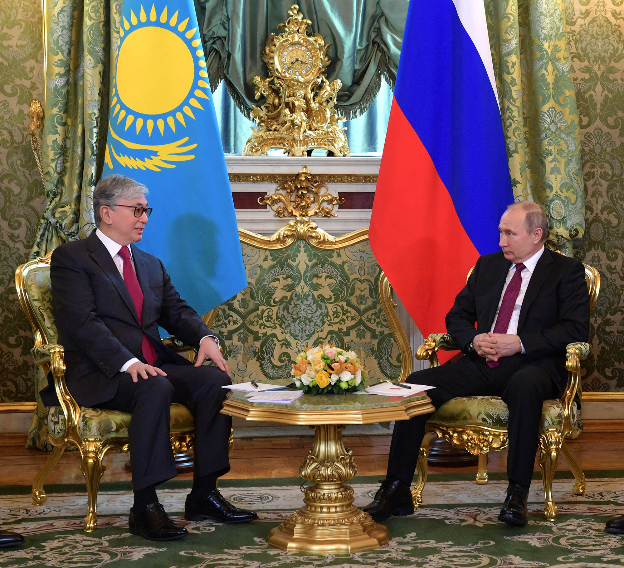 Қасым-Жомарт Тоқаев Ресей Федерациясының Президенті Владимир Путинмен кездесті