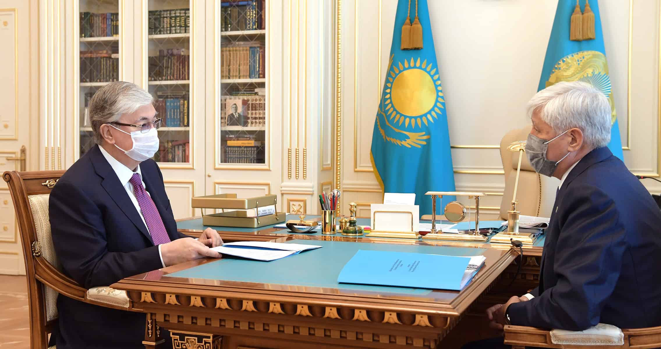 Мемлекет басшысы Алматы облысының әкімі Амандық Баталовты қабылдады