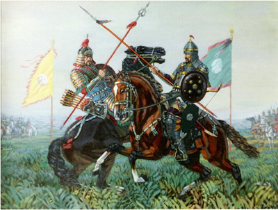 Древнее военное  искусство казахов