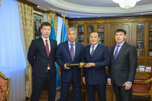 Тасмағамбетов таеквондодан қара белбеу иегері атанды