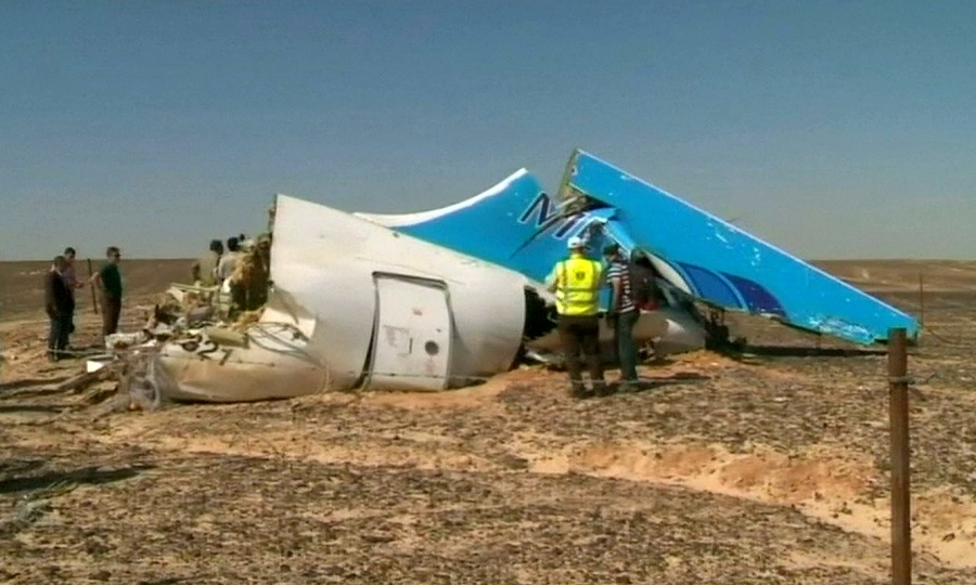 Апатқа ұшыраған Airbus A321 ұшағына бомба жасырылған болуы мүмкін
